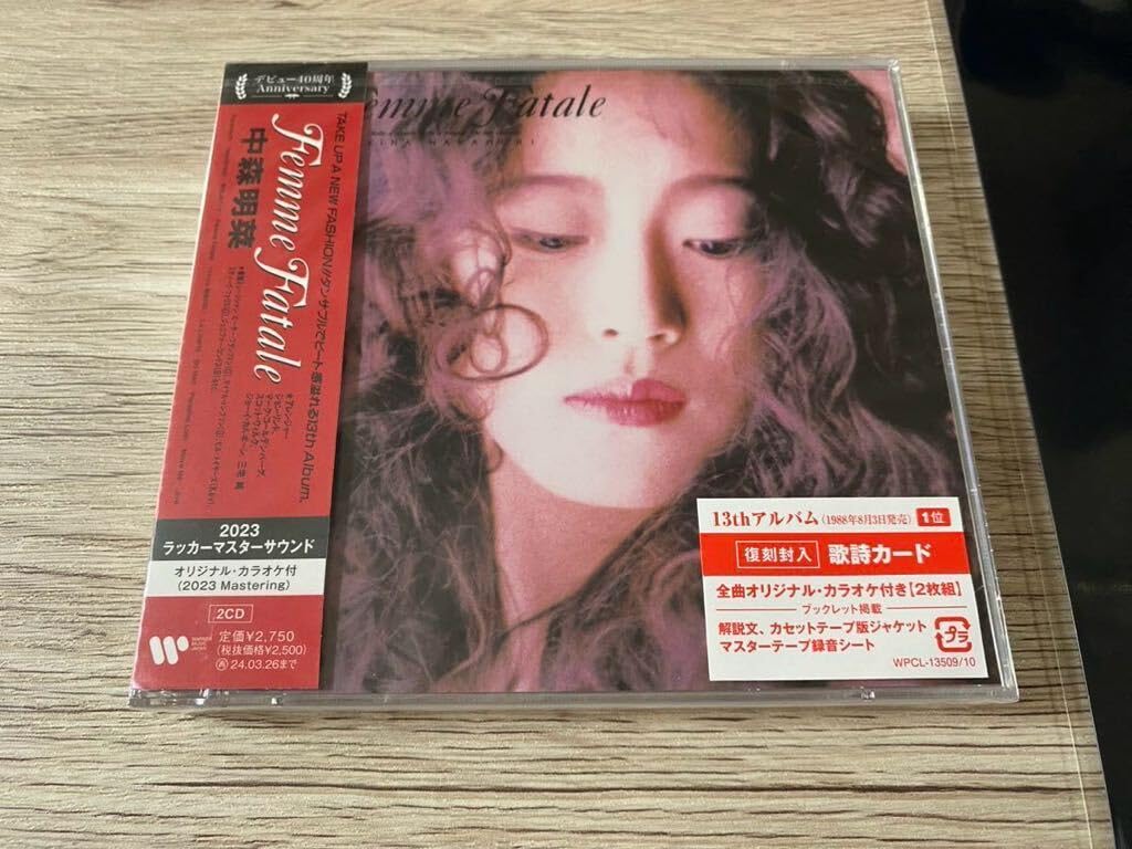 新品未開封　中森明菜 40周年記念アルバム Amazon.co.jp: 未開封 40周年記念日本盤CD2枚組＋42周年特典